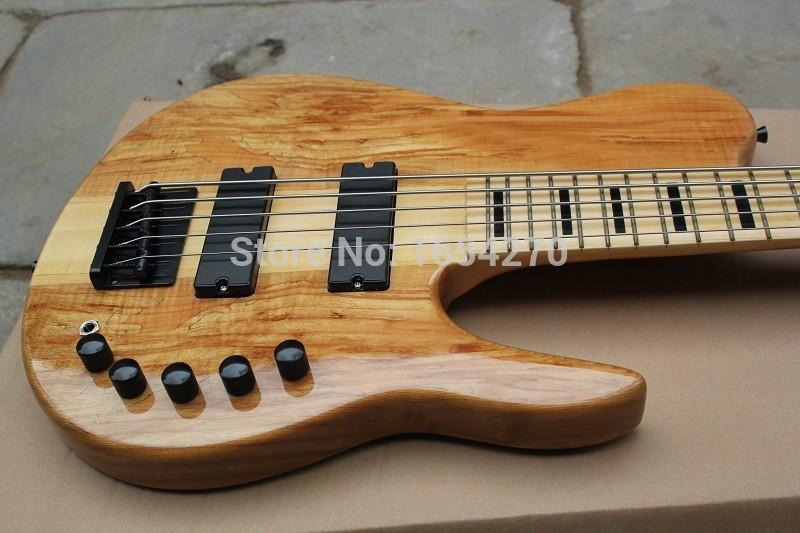 

Free shipping New Butterfly bass banjo 5 string active circuit to do six-string electric bass guitar .