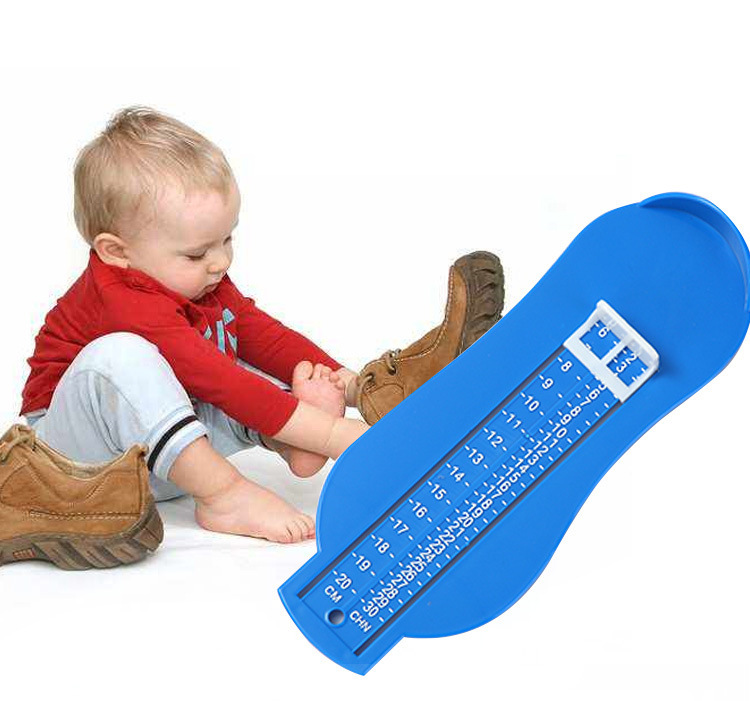 7 Colors Kid Infant Foot Measure Gauge Shoes Size Measuring Ruler Tool