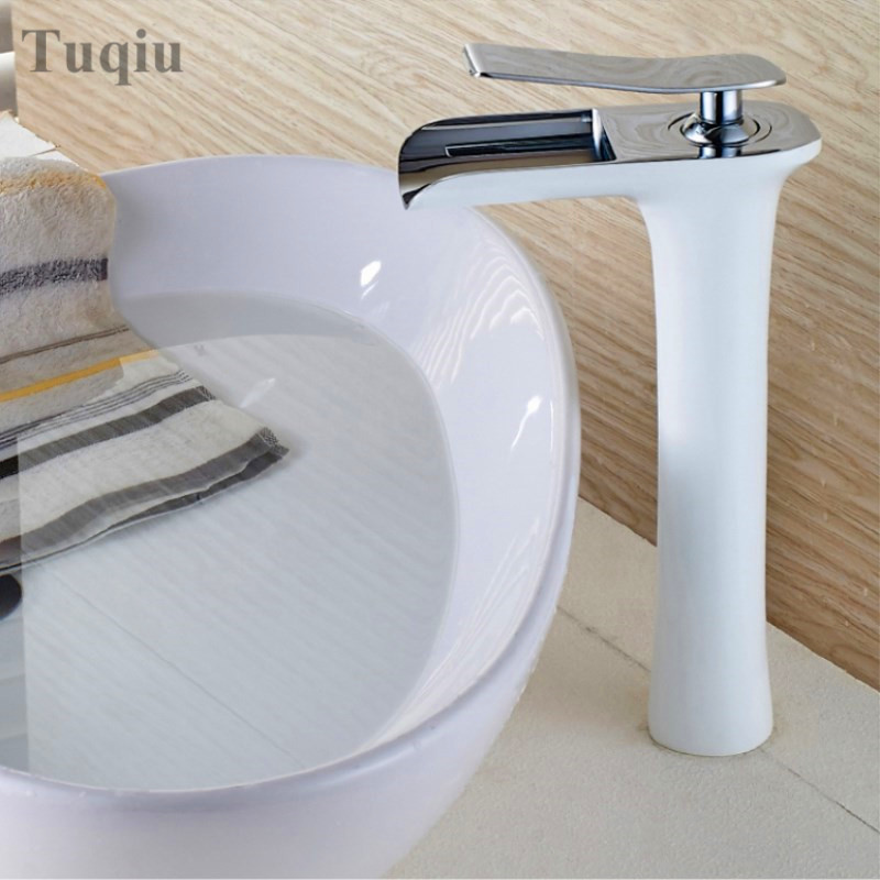 

High Five Kinds Of Color Waterfall Faucet Bathroom Faucet Bathroom Basin Mixer Tap Hot & Cold Sink