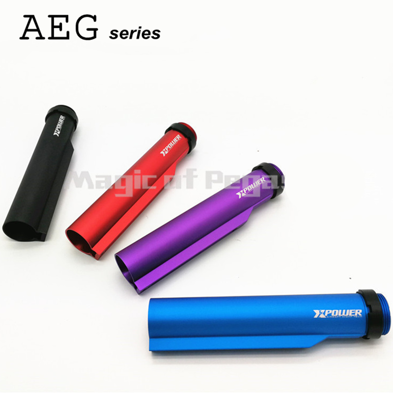 

Xpower airsoft Accessories AEG M4 metal Receiver ExtensionTube CNC Aluminum competition tube M4 pipe CS wargame