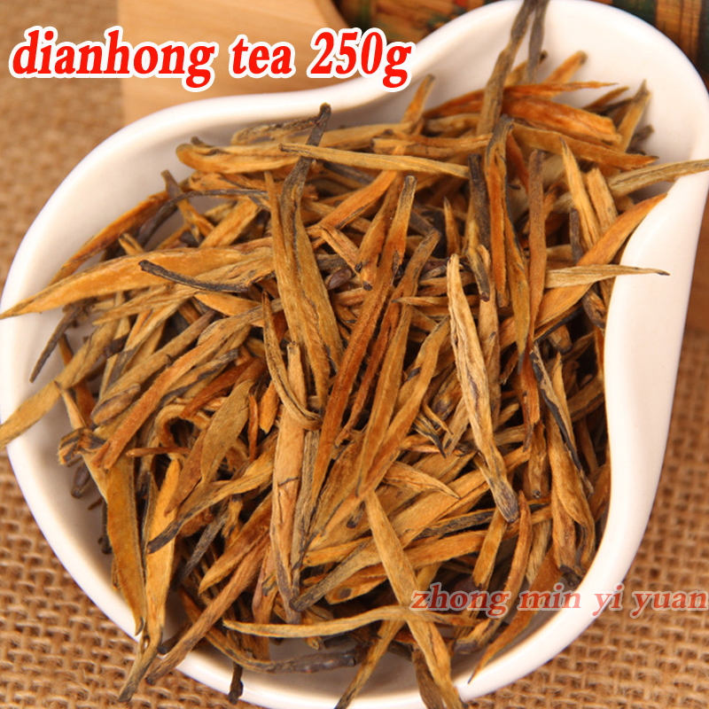 

250g special class Yunan Fengqing Dianhong black tea small golden bud healthy Chinese organic tea wholesale [mcgretea]MCdh250g-005