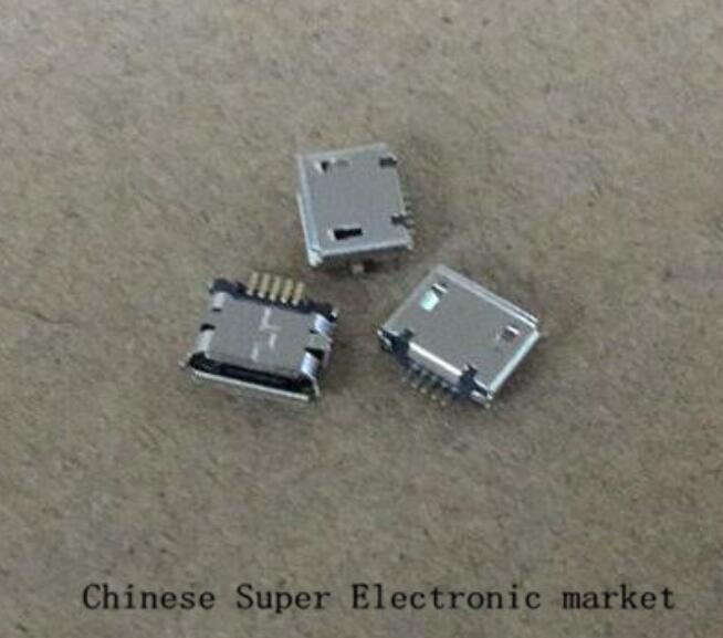 

1000pcs SMD MICRO MINI USB 5 Pin 5pin Female connector has lengthened needle