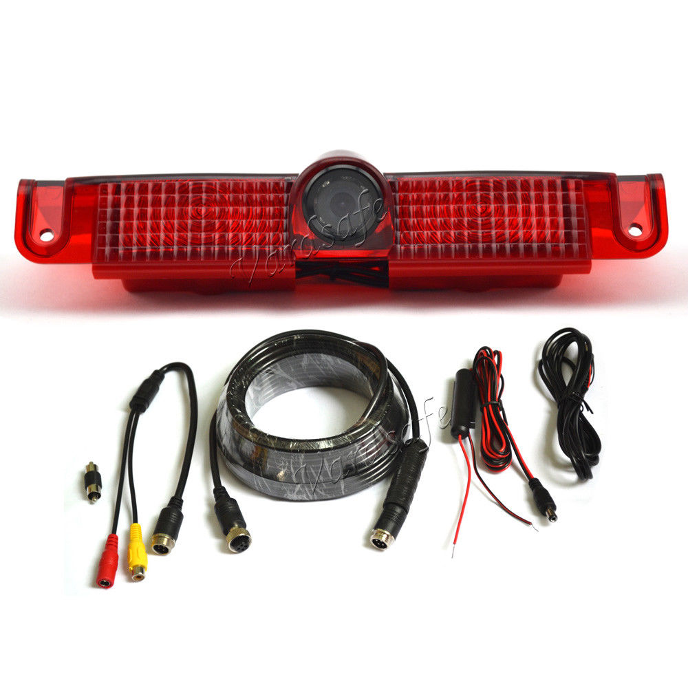 Vardsafe VS706 | Car Brake Light Rear View Backup Camera for Chevy Express / GMC Savana-image-425778015