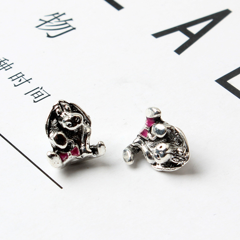 Cute Animal Big Hole Alloy Charm Bead Fashion Women Jewelry Stunning Design European Style For DIY Bracelet Bangle PANZA005-20-image-423574131