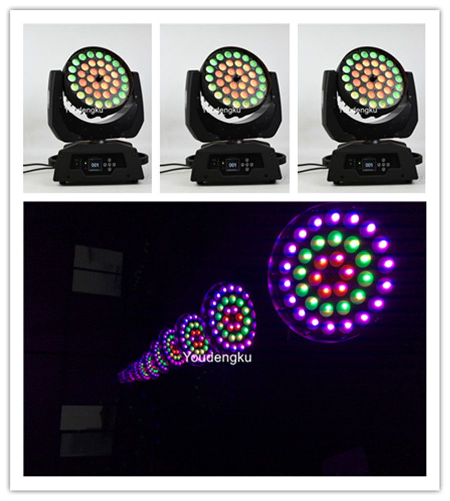 4 pieces led wash zoom movingheads light 36x18 rgbwa uv 6in1 dmx lyre moving beam bar party wedding disco stage lights-image-425288666