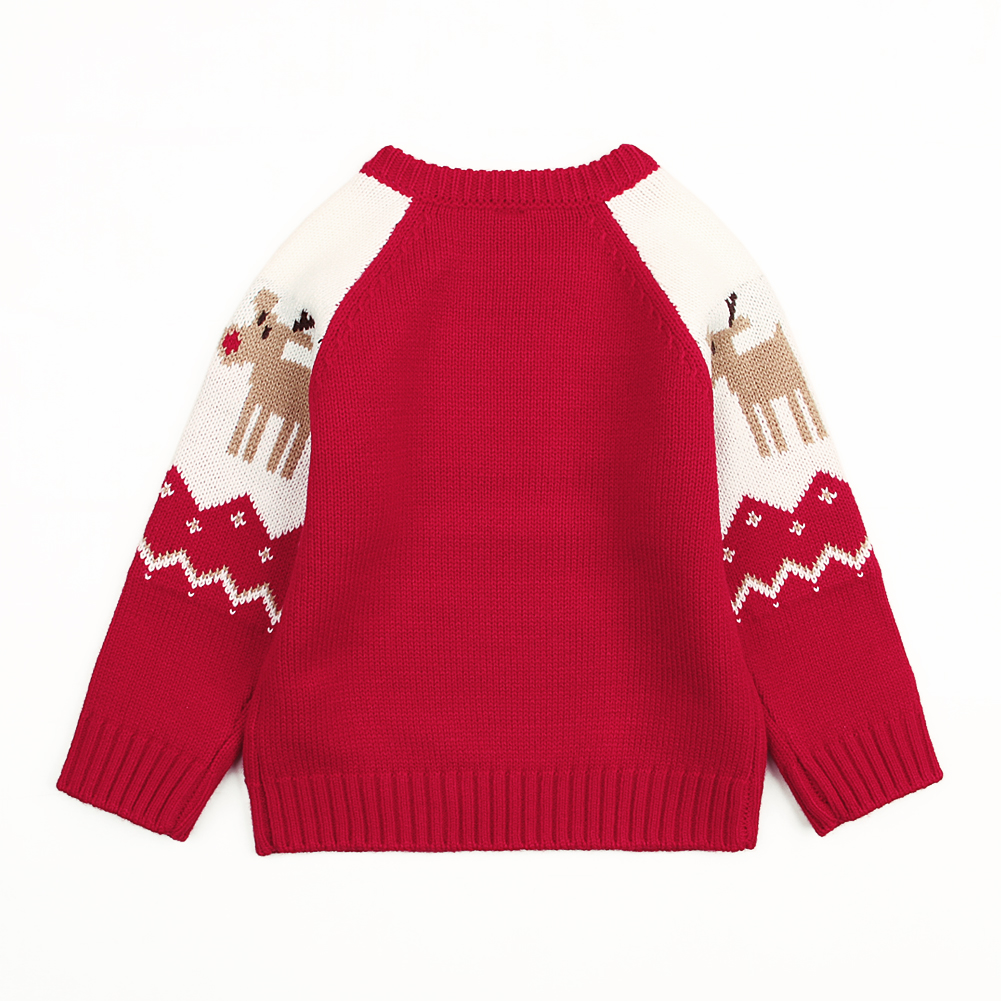 Christmas Baby Knitted Sweater Newborn Infant Toddler New Years Sweater