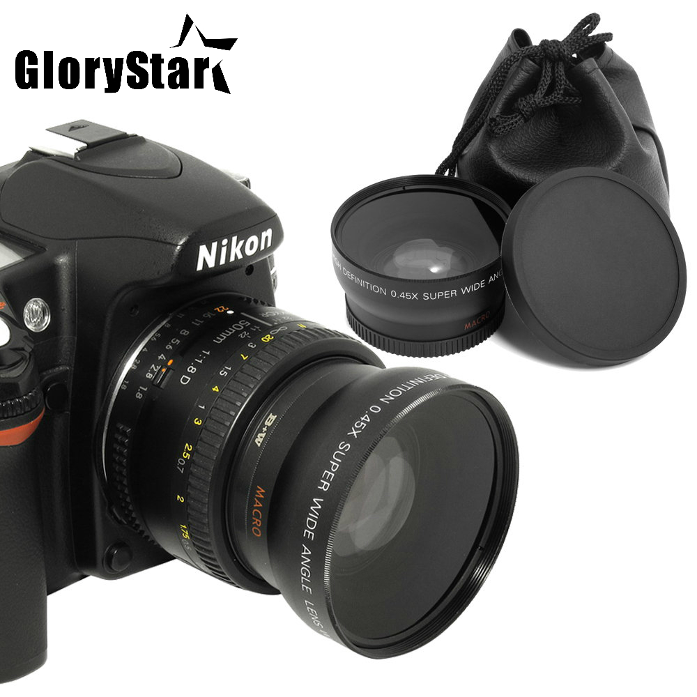 Nw Direct Microfiber Cleaning Cloth. Nikon D3400 Lens Cap Center Pinch + Lens Cap Holder 77mm