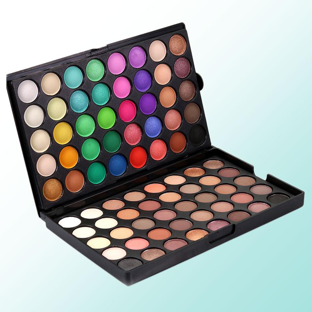 

80 Colors Eye Shadow Glamorous Shimmer Colors Professional Makeup Tools, Army green