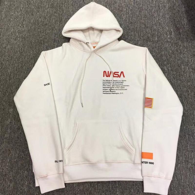 nasa moletom com capuz zaful