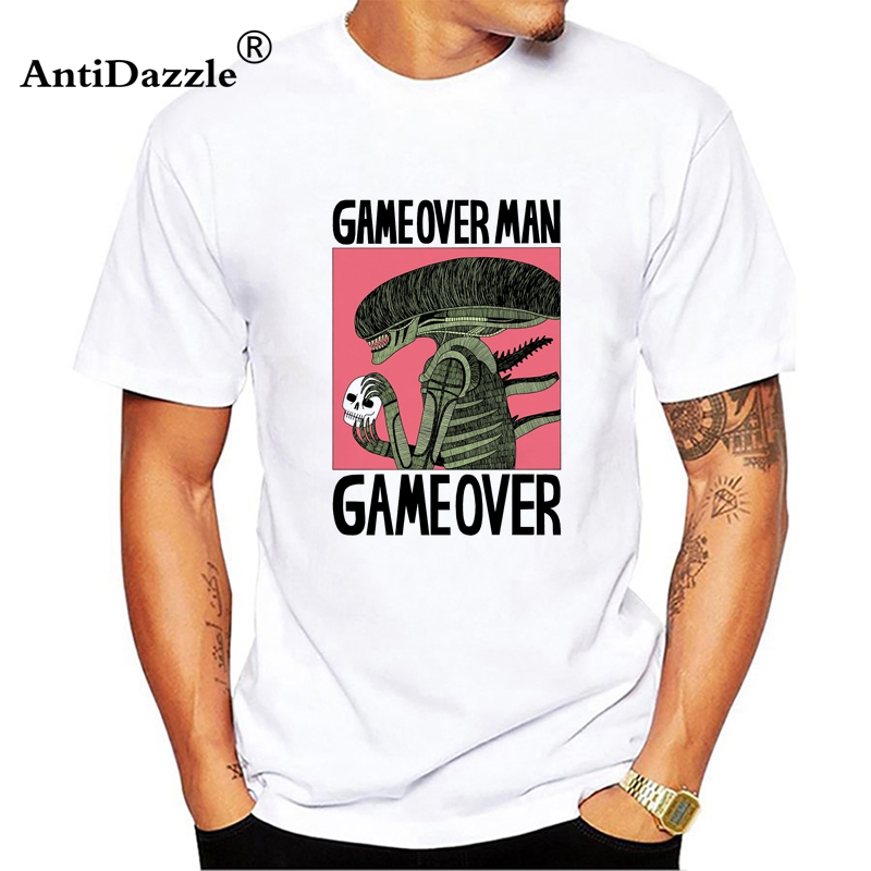 Game Over Man Game Over Mens T Shirt