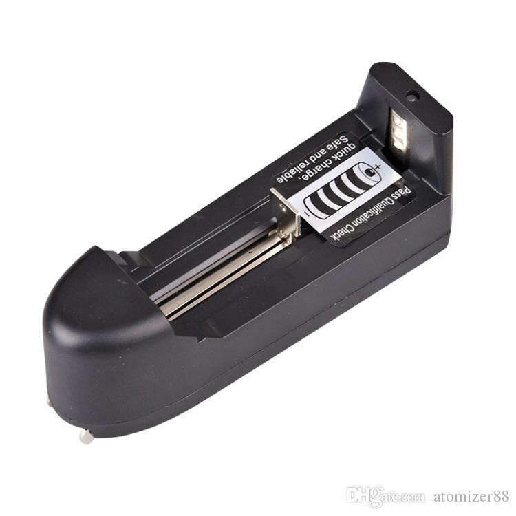 

Chargers 18650 10440 16340 14500 26650 Lithium battery charger flashlight universal 18650 Battery charger Single Slot portable charger