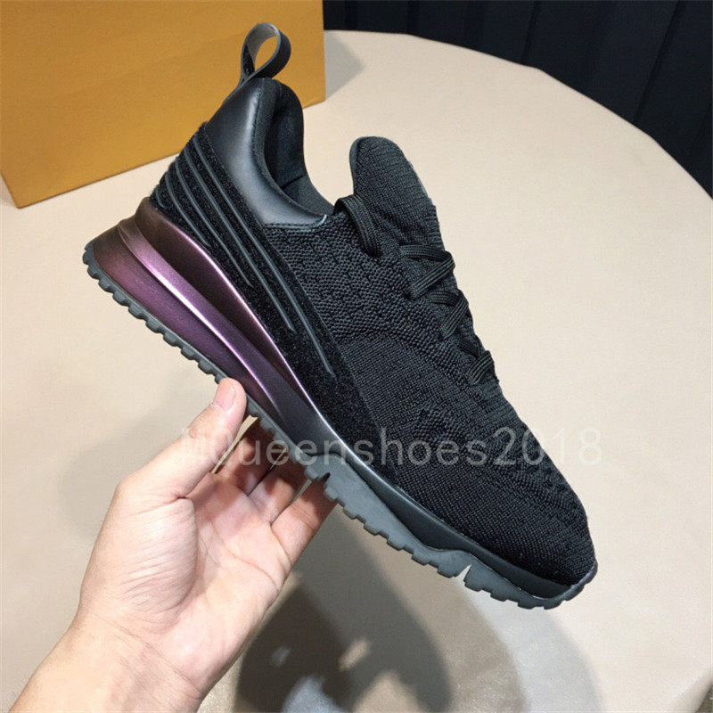 

Paris Designer Sneakers Casual Shoes Mens Womens Sports Runners Knitted Mesh Breathable Comfortable Flat Heel Dress Shoe