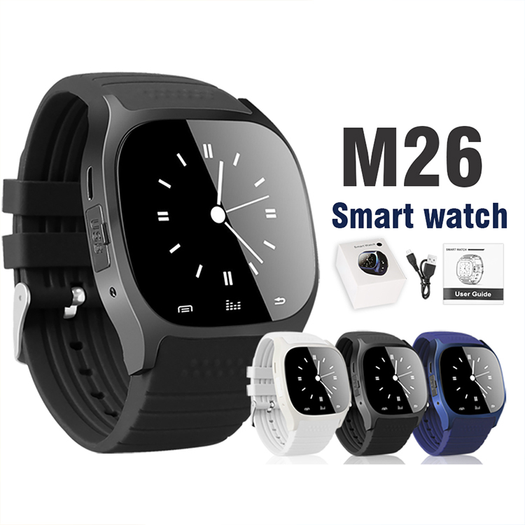 

Bluetooth Smart Watch M26 Wrist Watch for Android Smart Watch Dial Phone For Samsung S8 Android System in Retail Package