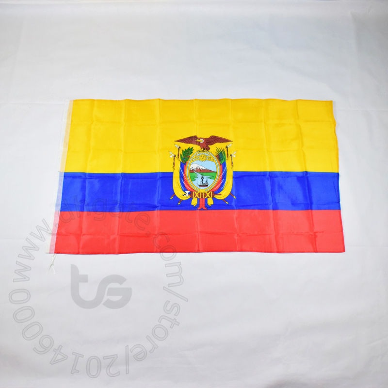

Ecuador flag Free shipping 90*150cm Hanging Ecuador National flag the world cup Home Decoration Ecuador flag