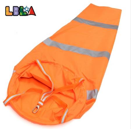 

LBLA 1 pcs Aviation Windsock Rip-stop Wind Measurement Sock Bag Reflective Belt Wind Monitoring Outdoor Toy Indicator 100cm