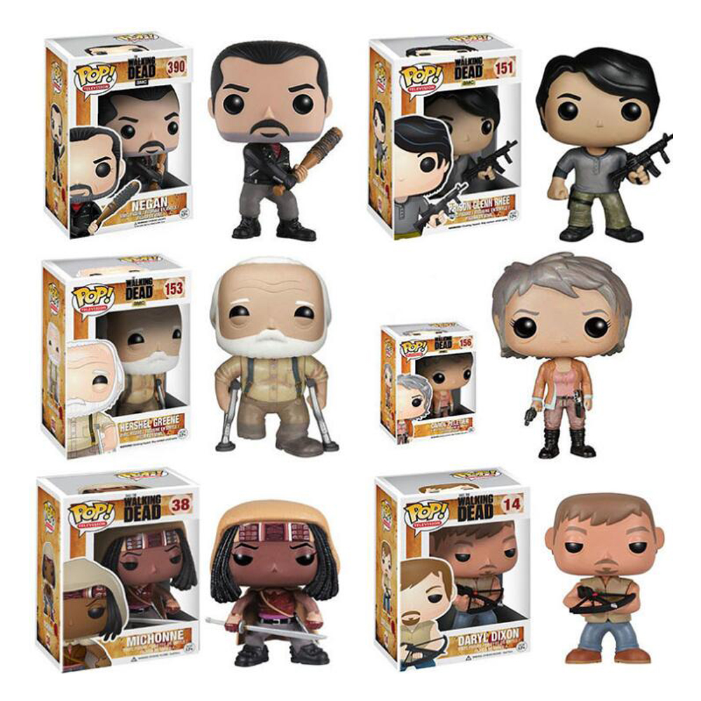 VINIL FIGURE 4/" IN BOX #390 THE WALKING DEAD// FUNKO POP NEGAN 10 CM