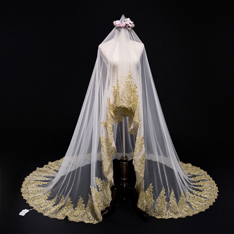 2T Blanco Marfil Codo Velo para Traje de Novia longitud Diamanté Cristales//SS16
