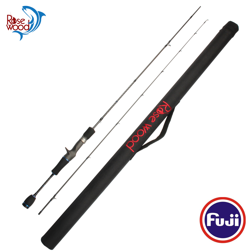 

RoseWood Fuji Trout Fishing Rod ELVES 602UL 1.8m Fast Action Spinning Rod Casting Rod High Carbon Ultra Light Fishing Pole With Case China