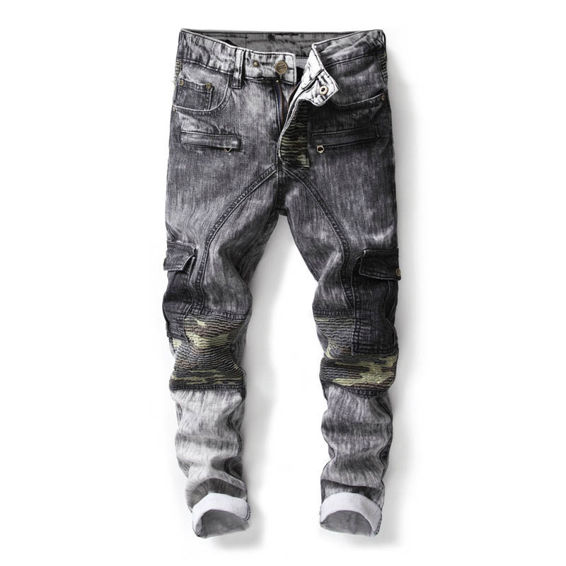 mens faded grey jeans