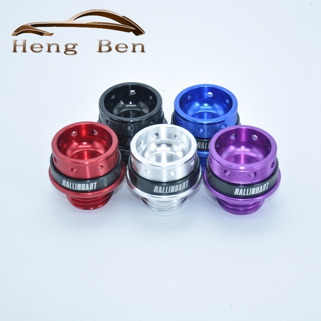 

HB JDM Style Aluminum Ralliart Racing Auto Oil Filler Cap / Fuel Tank Cover
