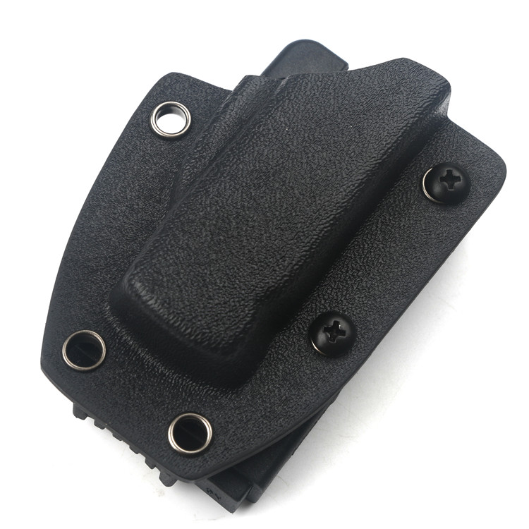 Negro Funda de nylon bolsa caso titular bolsa para plegable de bolsillo Cuchillo Sable Regalo Nuevo