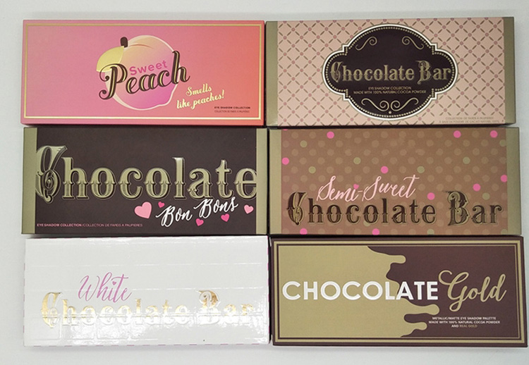 

18 colors sweet peach eye shadow palette Chocolate bon bont eyeshadow Chocolate bar semi sweet eyeshadows, Multi