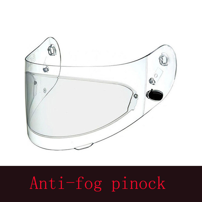 Patch anti-buée clair Autocollants de moto Casque intégral Casques génériques Lentille Visière anti-buée