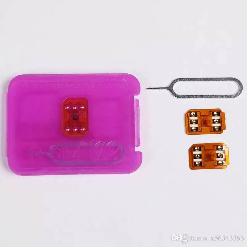 

Rsim 12 r sim 12 RSIM12 unlock card for iPhone 8 iPhone 7 plus and i6 unlocked iOS 11.x-7.x 4G dhl