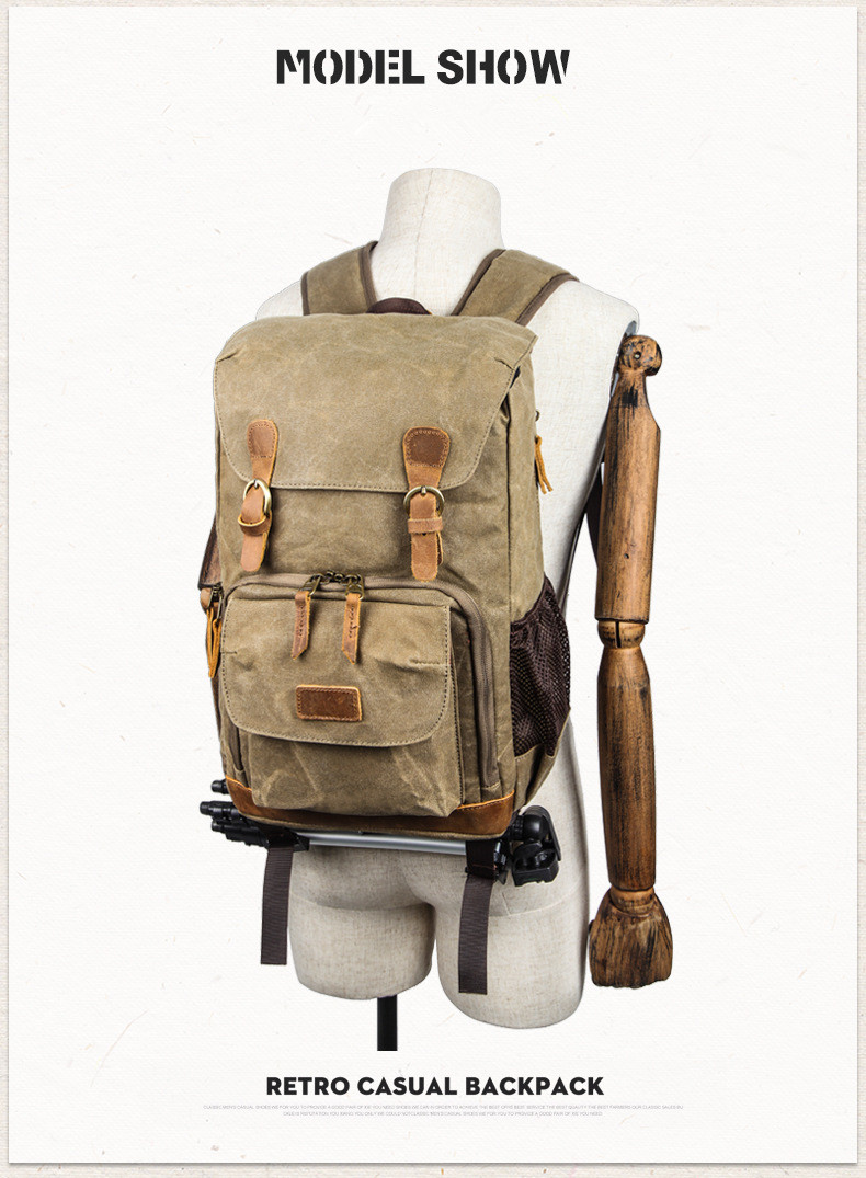 cameracoup vintage backpack