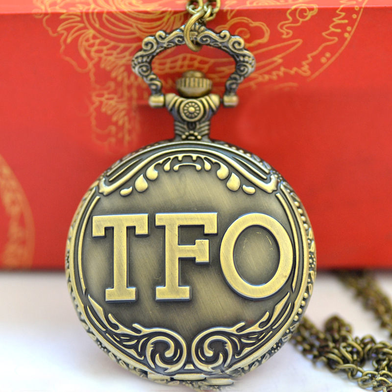 

Wholesale 50pcs/lot Bronze Pocket watch vintage pocket watch Men Women antique models Tuo table watch PW147