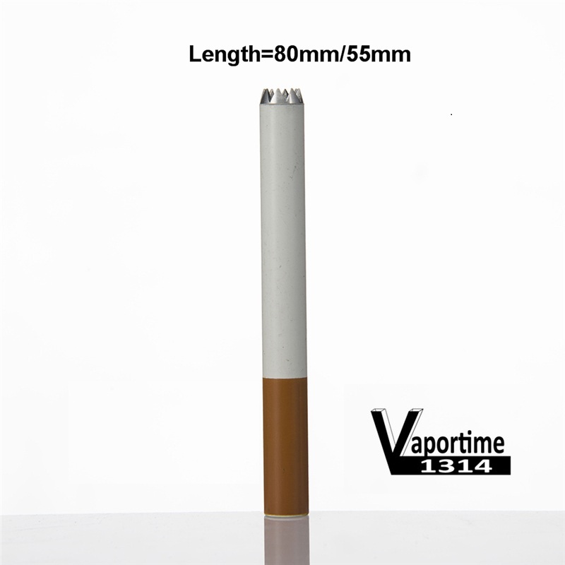 

Digger W/O Sparkle 80mm 55mm Cigarette Shape Pipe Filter Color Tobacco Herb Cleaner One Hitter Bat Smoking Pipes Portable 120