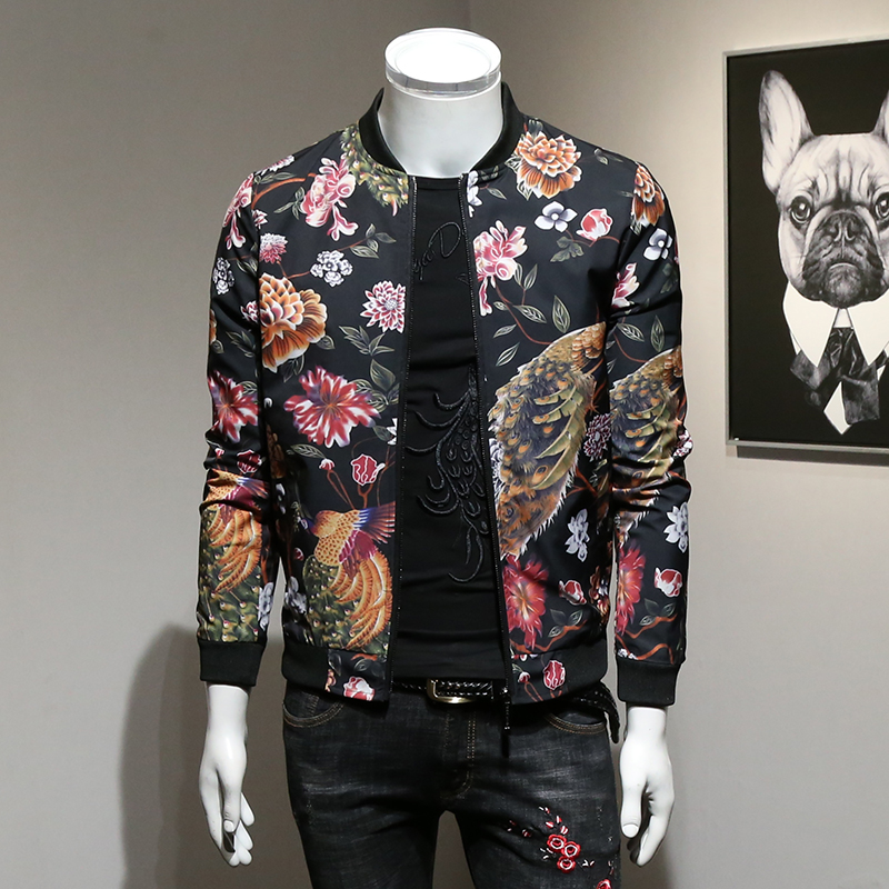 

New thin jacket jacket fashion slim blouse men's
