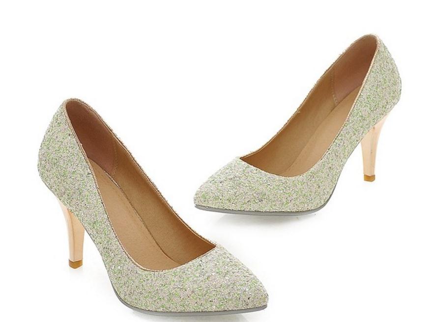 Free send Hot 2016 winter new style Korean Princess wedding shoes female brides single shoes high heels and thin heels shoes heel 5cm ,8cm