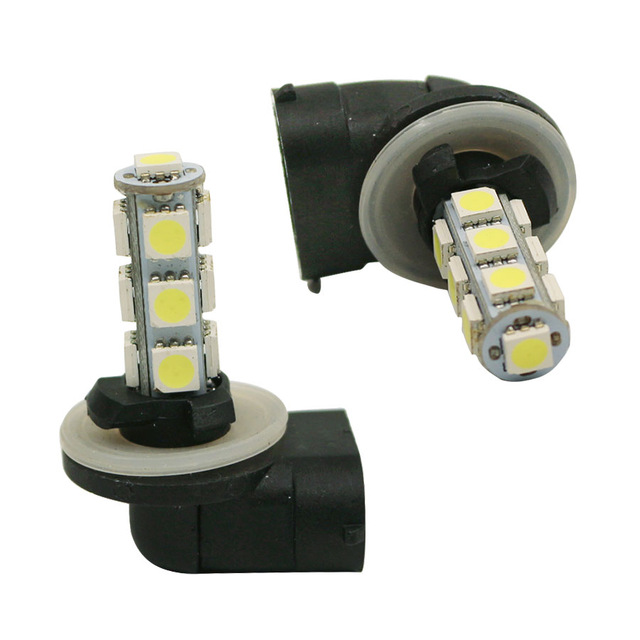 

2PCS New Lamp SMD 5050 13 LED 894 881 Auto Car Driving Fog Light Bulb White Source Free Shipping DC 12V Good Quality
