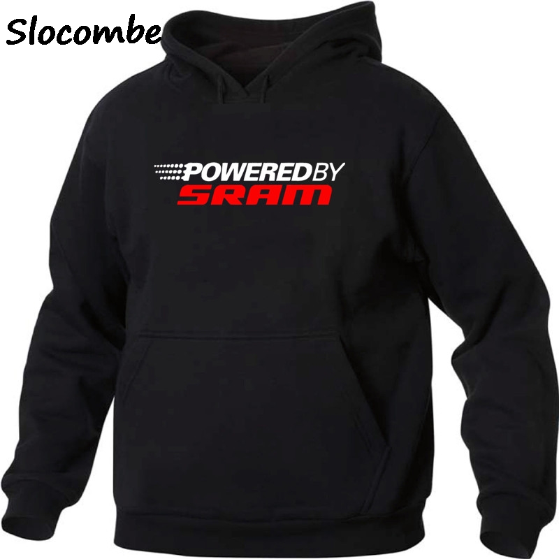 

2018 Powered By Sram Logo Bicycle Hoodie Sweatshirt Men/Women Tracksuit Sweatshirt Women Oversize, T shirt