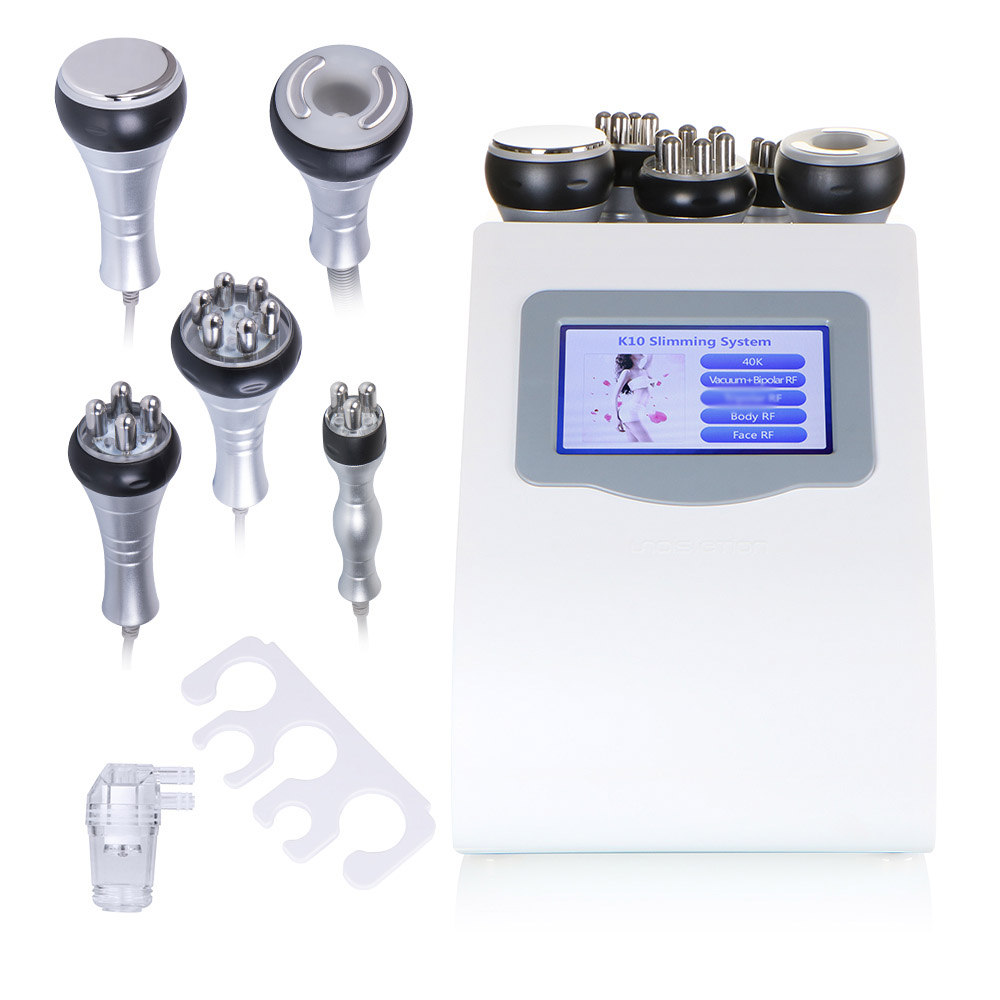 Free Gift! 5in1 40K Cavitation Vacuum Sextupole RF Fat Removal Body Shaping Weight Reduce Machine With Ultrasonic Photon Device Weight Loss
