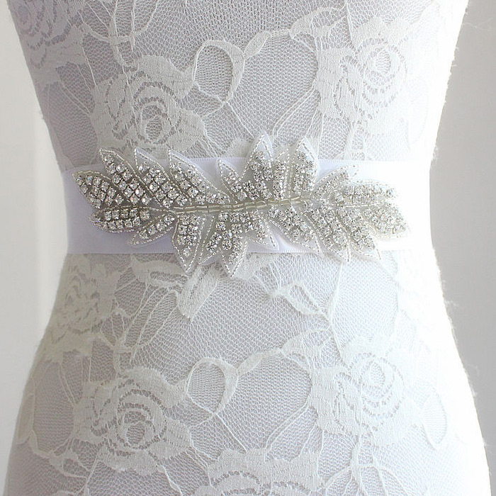 

New Wedding Accessories Belt Bridal Sash Wedding Princess Rhinestone Belt Girl Flower Bridesmaid Dress Sash Multi Color Ribbon SW69