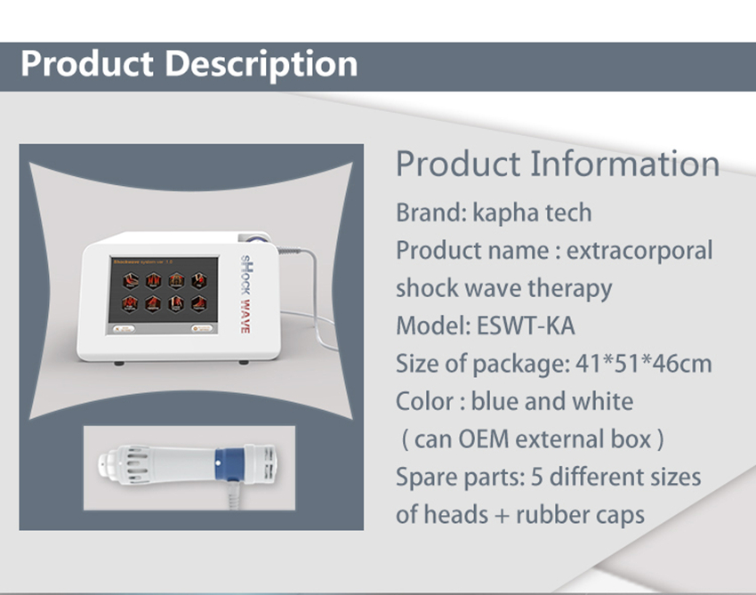 

2018 new products ESWT extracorporeal shock wave therapy machine shockwave health product machine physiotherapy salon equipment