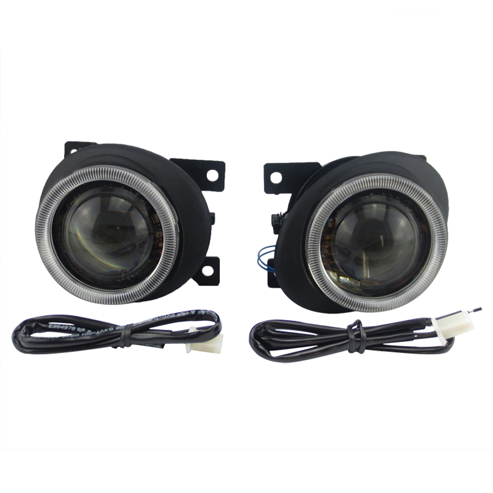 

Front bumper headlights low high beam sport bifocal lens fog lights lamp holder house for volkswagen tiguan golf beetle jetta touareg caddy