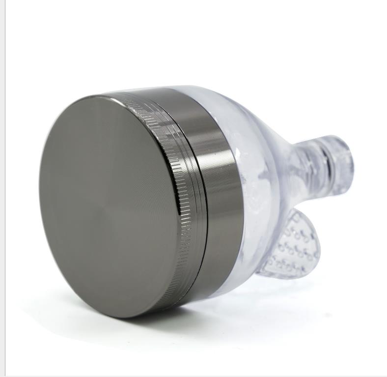 

A New 6 Color 3 Story Funnel-shaped Fume Grinder for 63MM Diameter Zinc Alloy