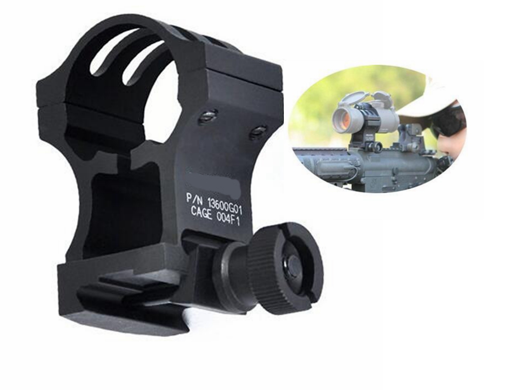 

Airsoft MK18 comp M2 wilcox mount Base Mount For M2/M3 Picatinny Adapter For Hunting and Tactical Accessories, Black