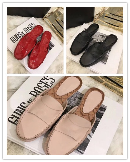 outdoor slipper made of soft leather
