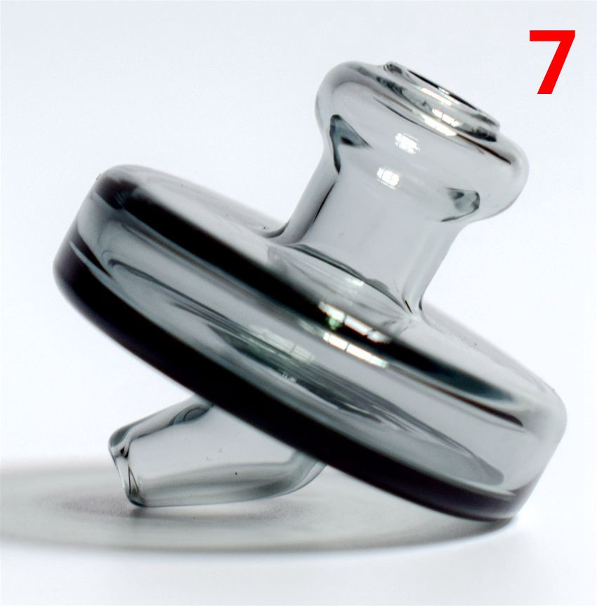 

Colored UFO Quartz Banger Bubble Carb Cap Hat Style Dome for Quartz Thermal P Banger Nails Dabber Glass Bongs Dab Oil Rigs