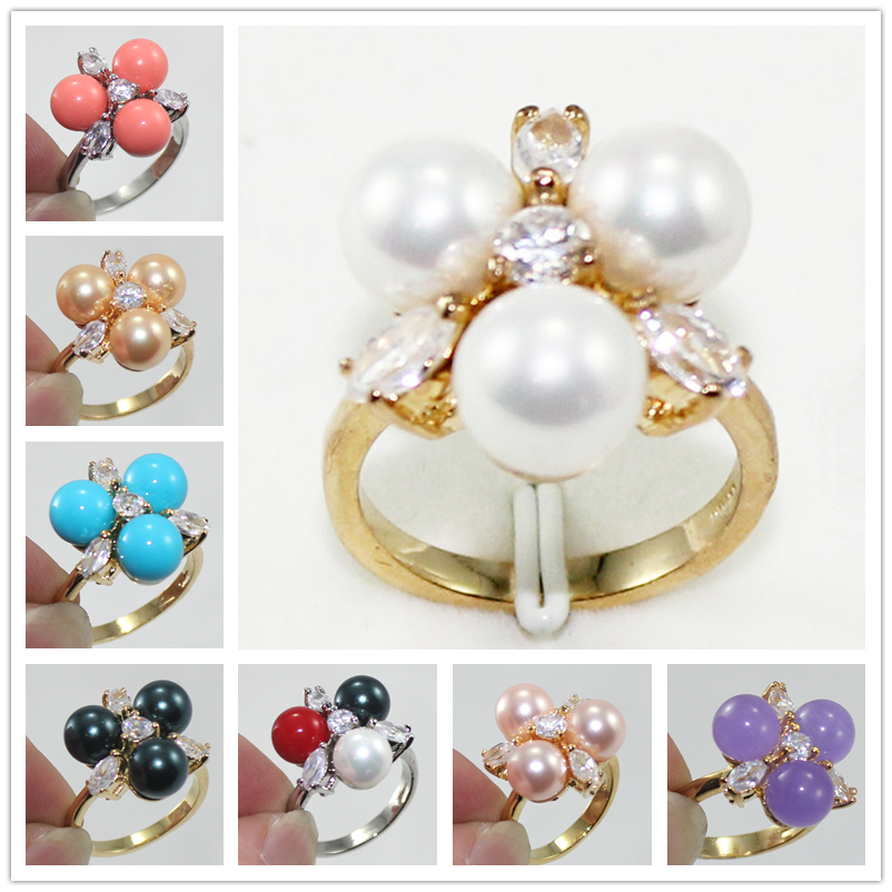 12x16MM Naturel Bleu Mers Du Sud Coquille Perle Plaqué Or Rose Goutte Dangle Boucles d/'oreilles
