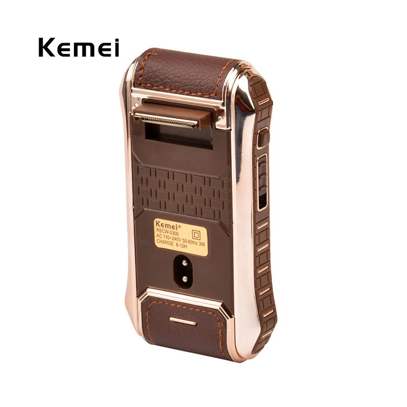 

2 in 1 Electric Shaving Men Rechargeable Shaver 220V Electric Barber For Men Hair Removal KM-5300
