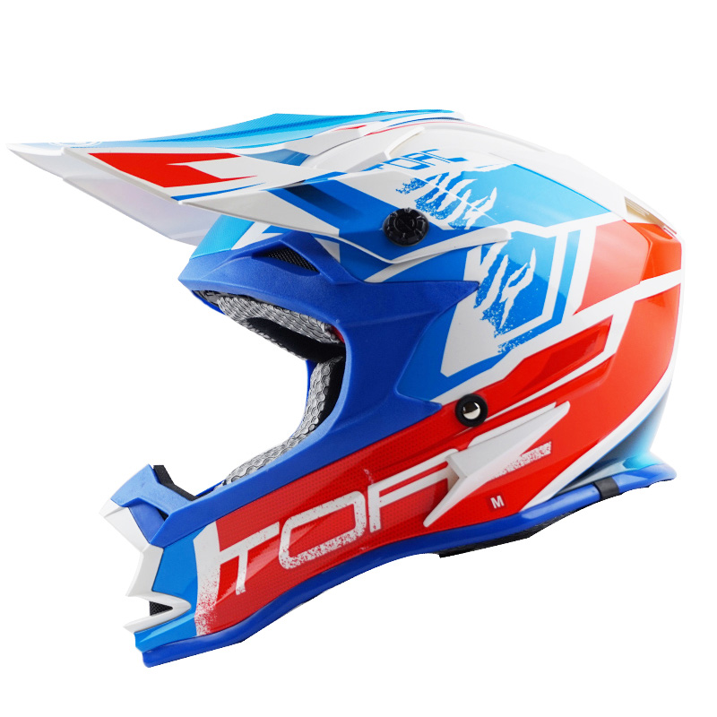 

TORC T321 Motocross helmet high quality off road motorcycle helmet can add motocross goggles ATV DH downhill moto helmets, Orange jazz