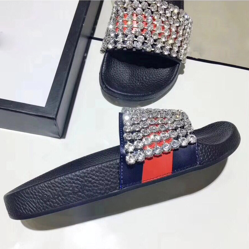 

Latest Women's Sandal Slippers Hard Sole women's sandals with arch support Stylish Design Drill Shiny Casual Beach for women, Black