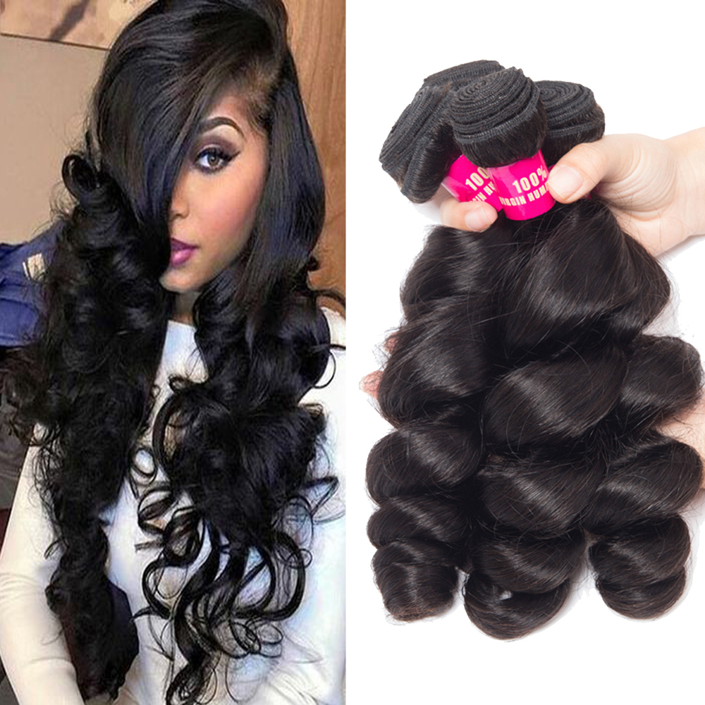 

8A Grade Brazilian Virgin Hair Bundles Straight Body Wave Loose Hair 100% Unprocessed Brazilian Peruvian Malaysian Indidan Virgin Human Hair, Kinky curly