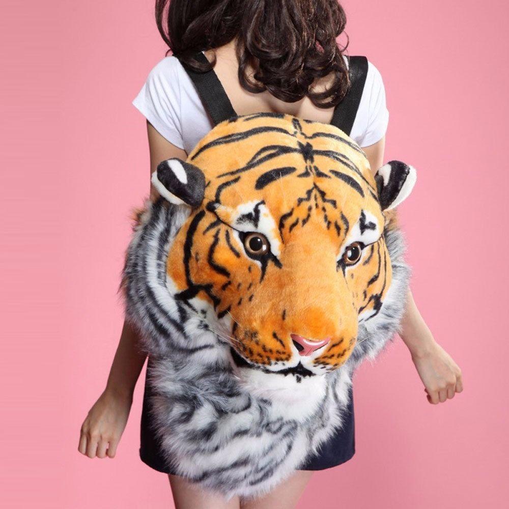 lion face backpack