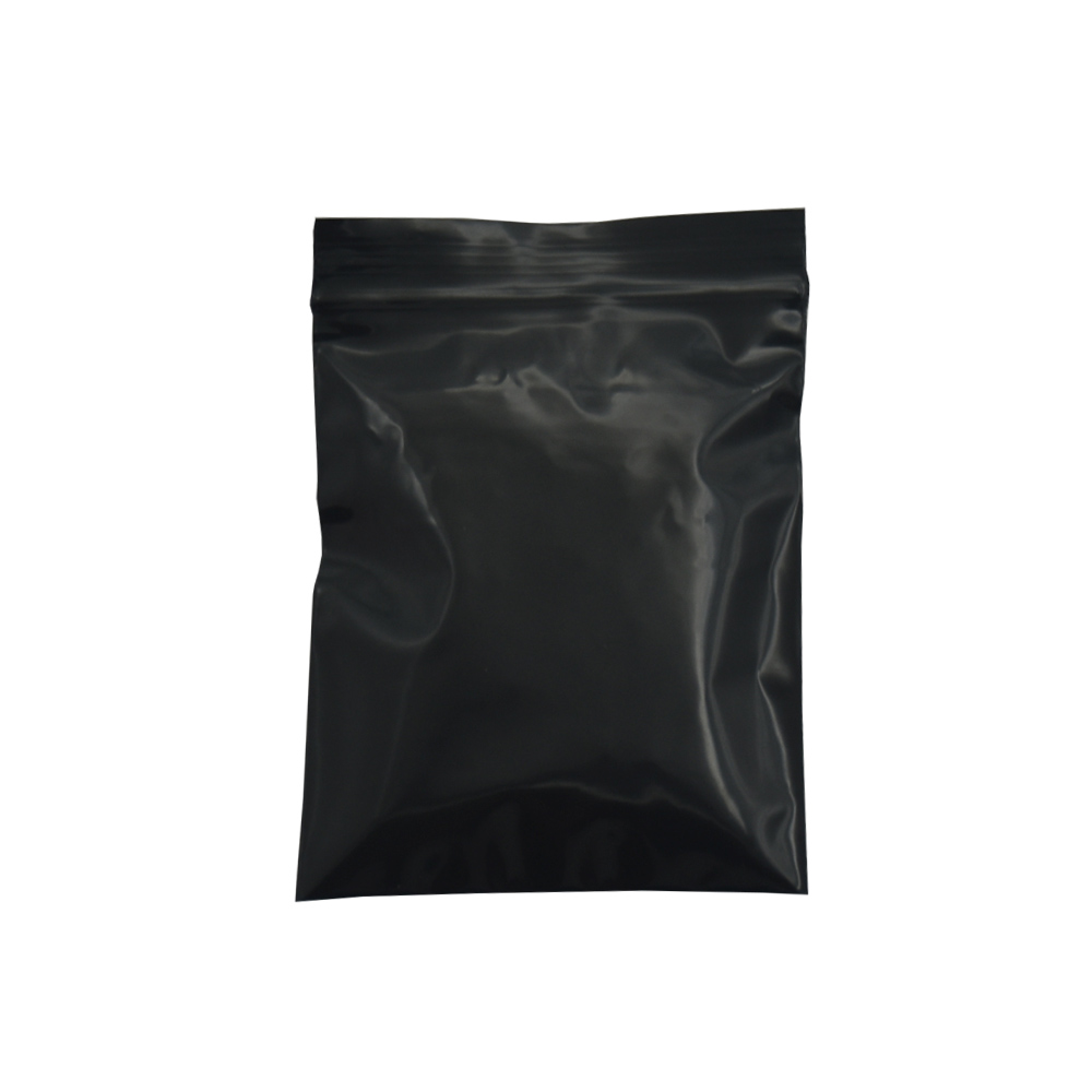 

500pcs/lot Small Black Opaque Zip Lock Resealable Zipper Plastic Bag Grip Seal Pouch Retail Packing Bag Zipper Plastic Package for Grocery